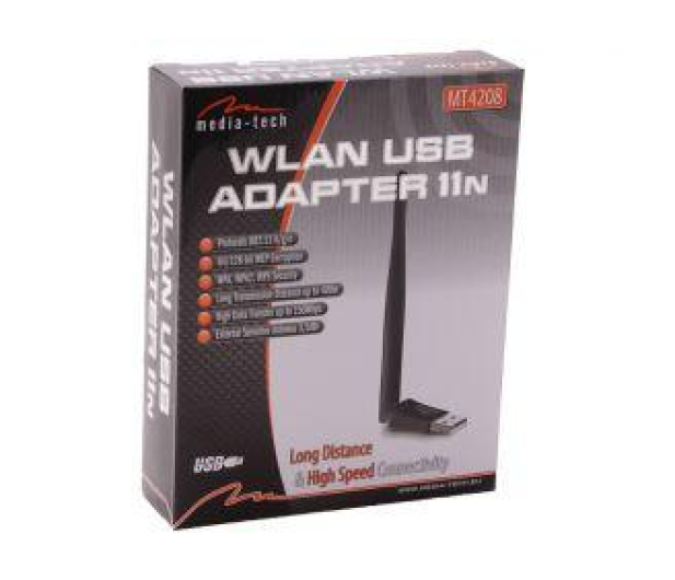 MEDIA-TECH WLAN USB ADAPTER 11N MT4208 - 1380385 - zdjęcie 6